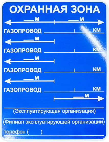 Охранная зона газопроводов правила