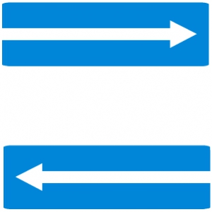 Знак Выезд на дорогу с односторонним движением