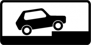Знак Способ постановки транспортного средства на стоянку