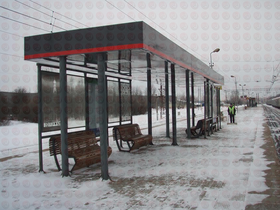 27 современных погодных модуля украсили остановочные пункты Московской железной дороги